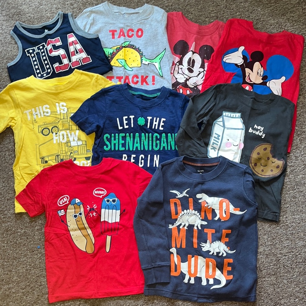 2T Shirt Bundle